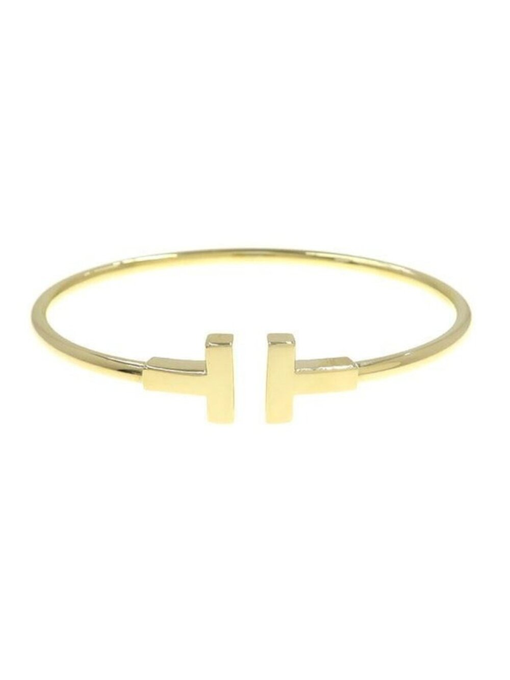 Tiffany & Co T Wire Bangle Bracelet
